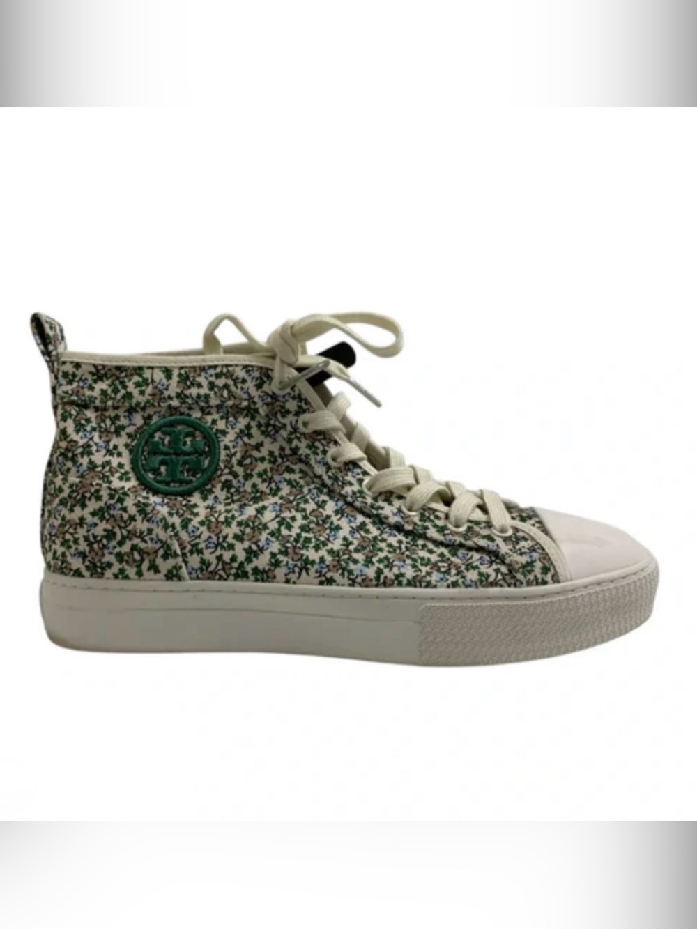 Tory Burch Floral High-Top Sneaker